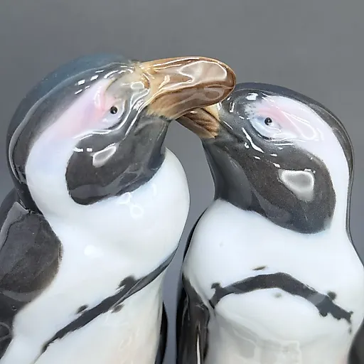 Скульптурная группа "Пара пингвинов" Германия 1950-1960 гг - View 2