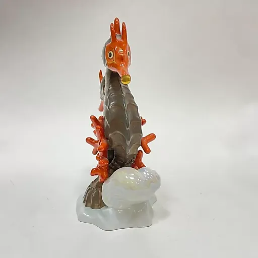 Фигурка редкая "Морские коньки с кораллами" Herend 1990 гг - View 3