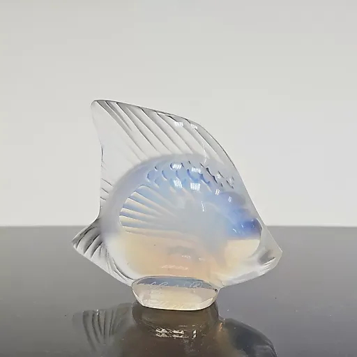 Хрустальная рыбка белого оттенка - View 9
