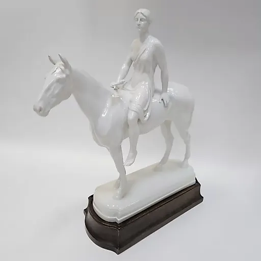 Фигурка «Амазонка» Ар деко 1920 годы KPM Берлин - View 6