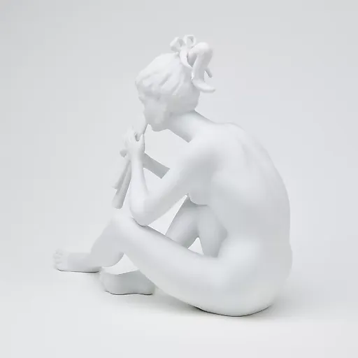 Статуэтка "Девушка играющая на флейте" - View 4