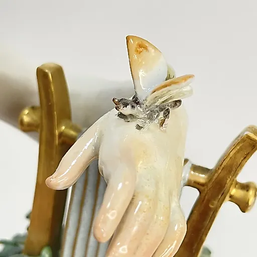 Редкая старинная фигурка "Психея" Модель Рудольфа Хельбе 1900е г - View 9