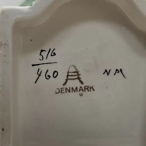 Авторская редкая статуэтка "Коломбина" 1909г из серии "Тивали" - View 6