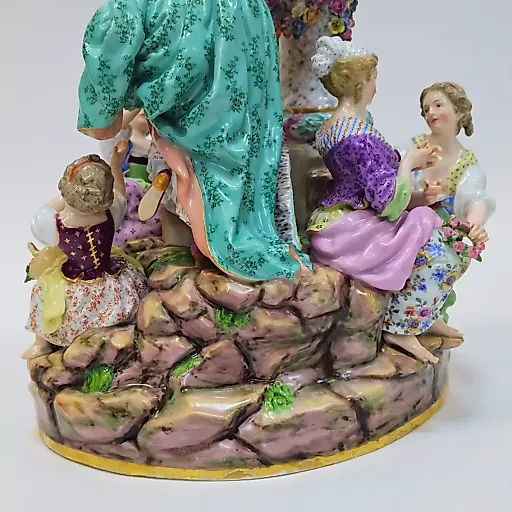 Скульптурная группа Уроки любви 1850 гг - View 11