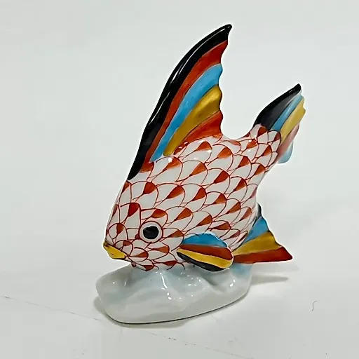Фигурка Рыбка Херенд дизайн fishnet - View 3