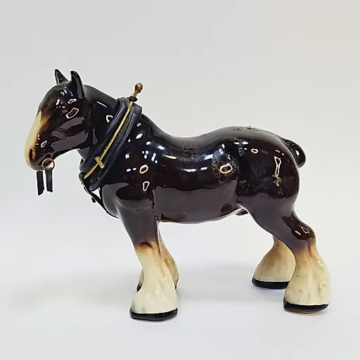 Статуэтка лошадь с упряжкой - View 2