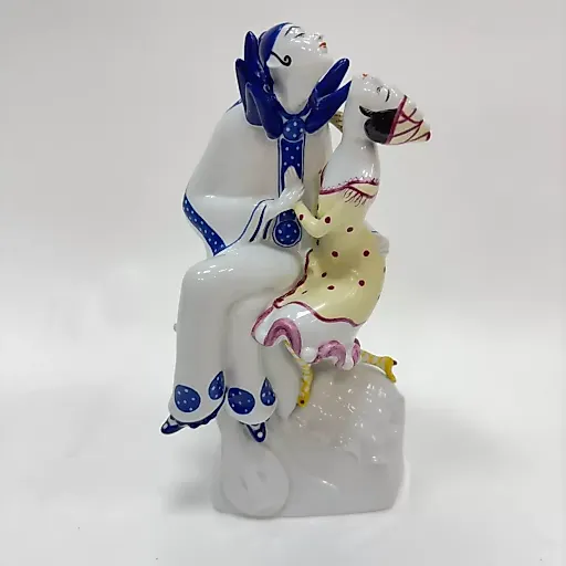 "Карнавальная группа-Пьеро и Коломбина" 1919-1926 гг - View 6