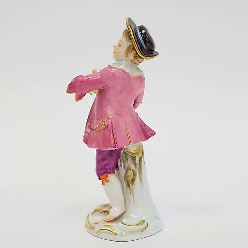 Статуэтка садовник мальчик с граблями - View 4