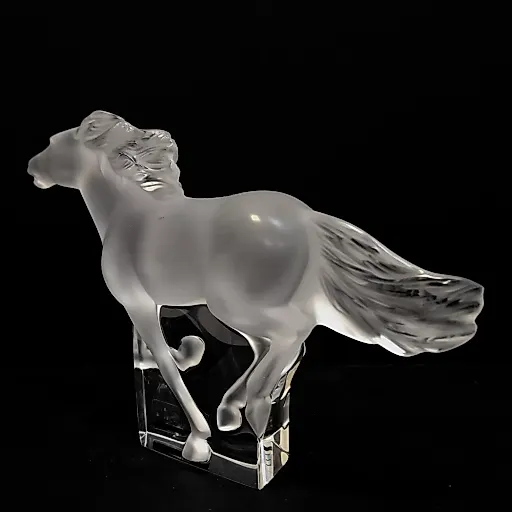 Скульптура "Конь" прозрачный - View 5