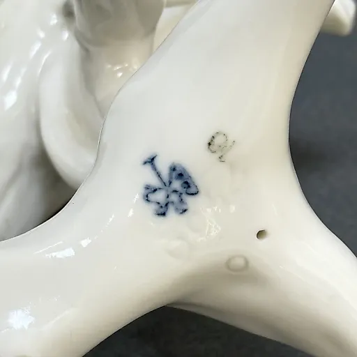 Коллекционная очень редкая фигурка Соловей на ветке Карл Энс 1950 - 1960 годы - View 9