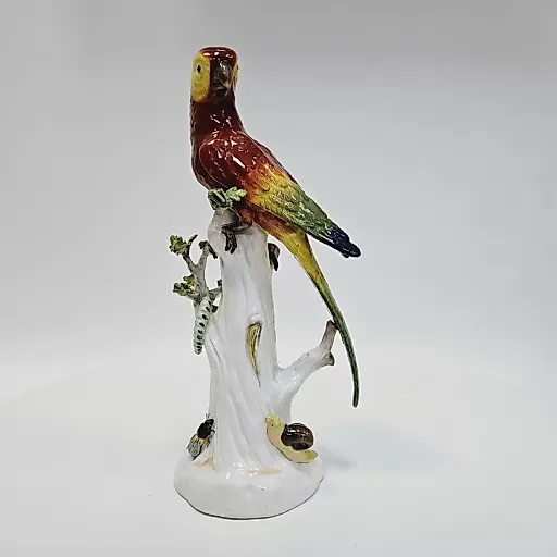 Статуэтка Пара попугаев на пнях Дрезден - View 4