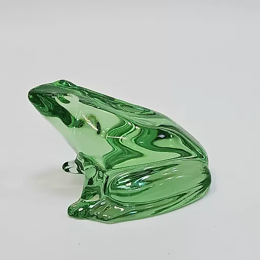 Лягушка, зеленый хрусталь , 20 век - View 5