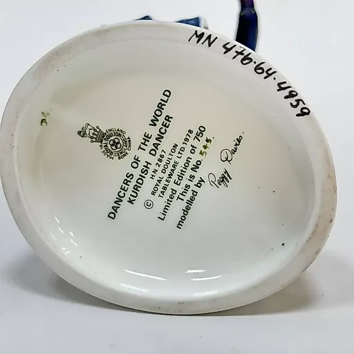 Фигурка "Курдская танцовщица" 1979 г - View 7