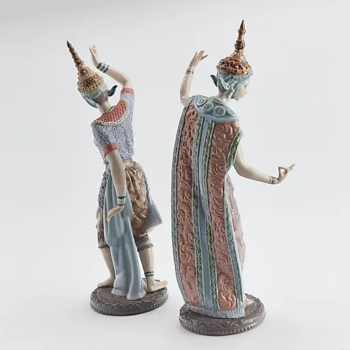 Парные статуэтки "Тайские танцоры" - View 2