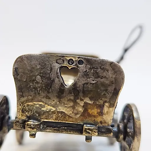 Миниатюра Повозка с кучером и 2 лошадьми - View 7