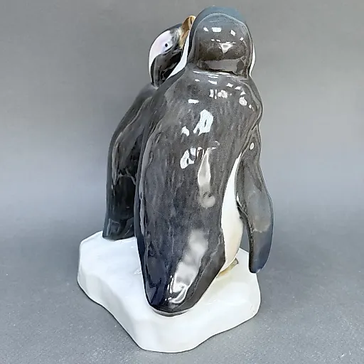 Скульптурная группа "Пара пингвинов" Германия 1950-1960 гг - View 3