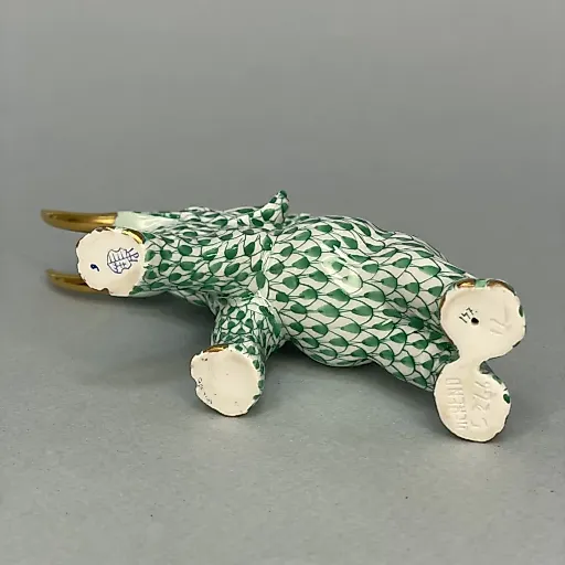 Фигурка Слон с поднятым хоботом Herend 1960-1970гг Венгрия - View 5