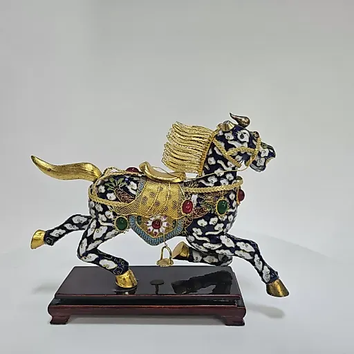 Фигурка лошадь эмаль - View 5