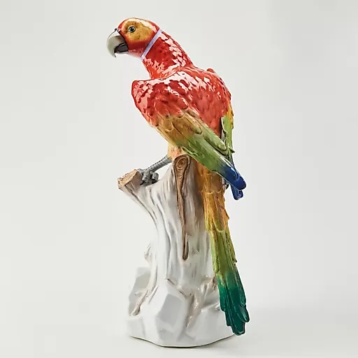 Попугай большой с красно-желтым оперением, Potschappel - View 3