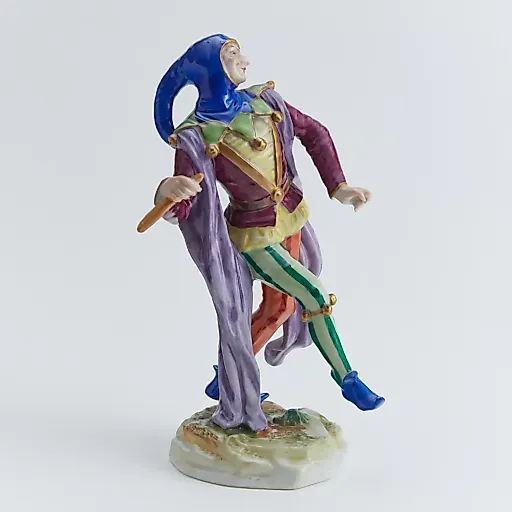 Статуэтка "Шут". Скульптор Густав Оппель. - View 10