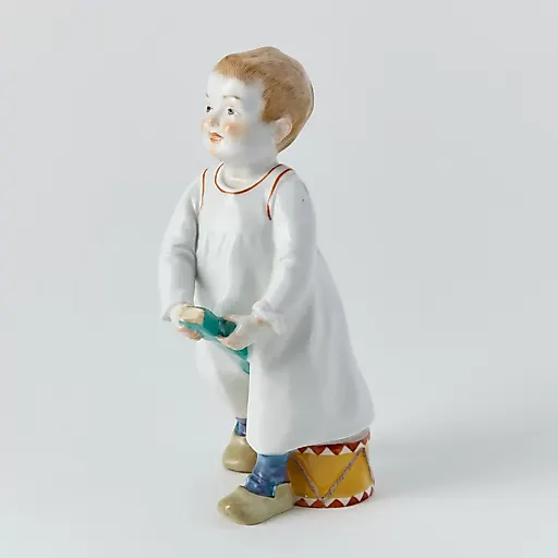 Статуэтка Мальчик с барабанами Скульптор Konrad Hentschel - View 4