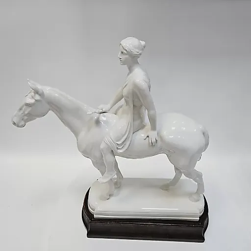 Фигурка «Амазонка» Ар деко 1920 годы KPM Берлин - View 15