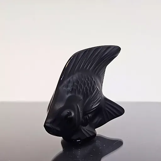 Хрустальная рыбка черная - View 9