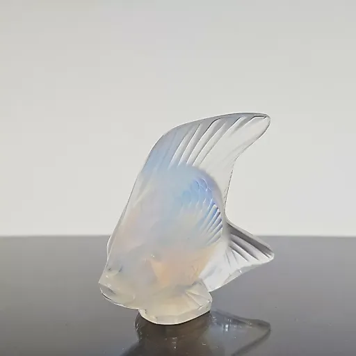 Хрустальная рыбка белого оттенка - View 7