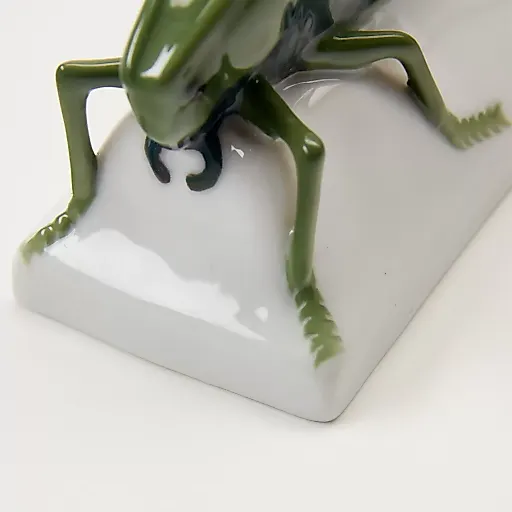 Редкая фарфоровая статуэтка Кузнечик - View 6