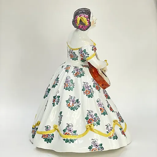 Статуэтка Лютнистка Кэйт Хян модель Эриха Хезеля Германия 1908-1910 г - View 3