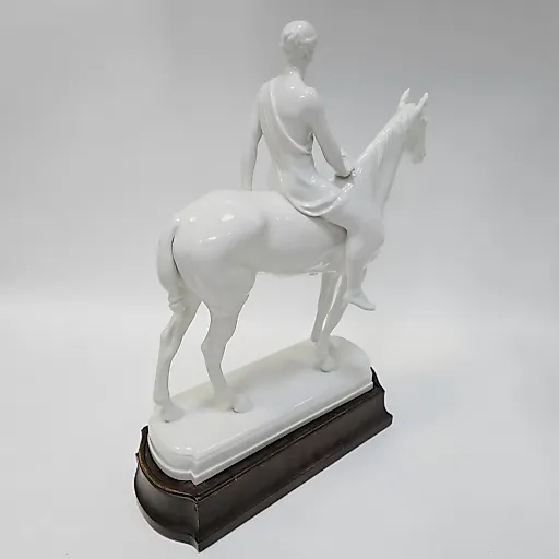 Фигурка «Амазонка» Ар деко 1920 годы KPM Берлин - View 11