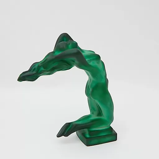 Малахитовая статуэтка Кризис H. - View 9