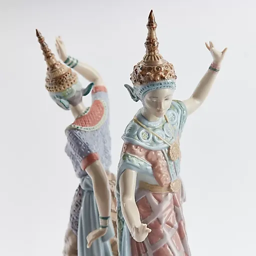 Парные статуэтки "Тайские танцоры" - View 3