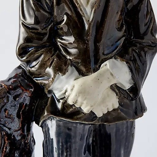 Редкая фаянсовая статуэтка - View 5