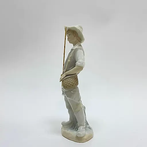 Статуэтка "Мальчик с удочкой" Lladro 1972г - View 9