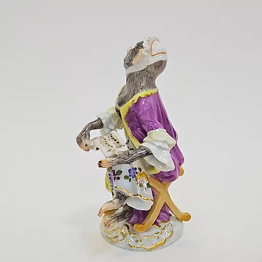 Статуэтка обезьяний оркестр Модель фон Иоганн Иоахим Кендлер - View 3