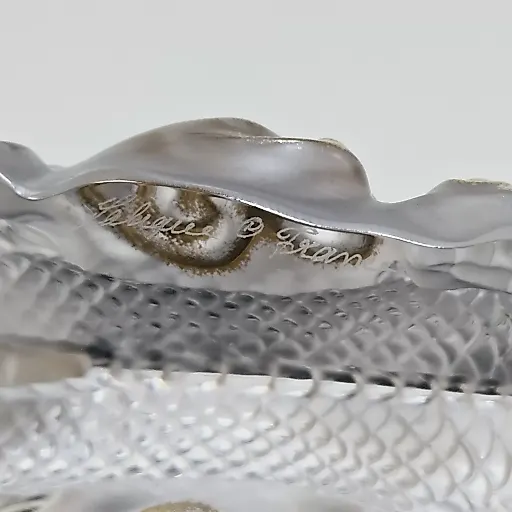 Статуэтка Дракон хрусталь с позолотой - View 9