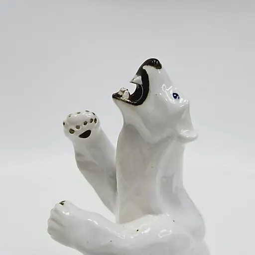 Фигурка "Медведь полярный с оскалом" 1900 гг - View 2