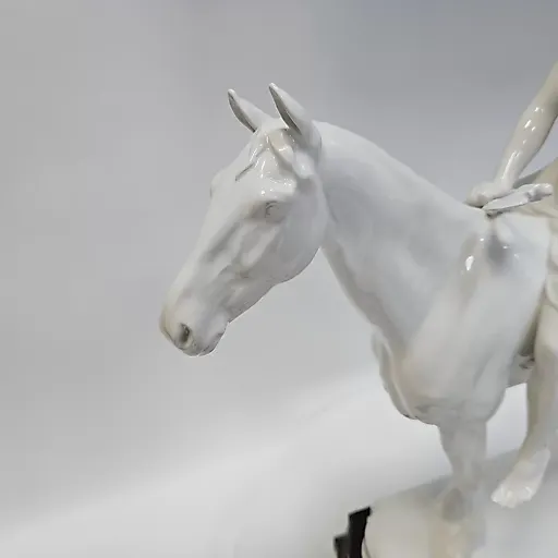 Фигурка «Амазонка» Ар деко 1920 годы KPM Берлин - View 14