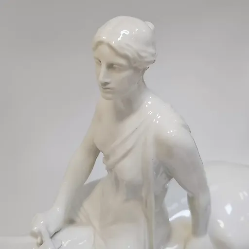 Фигурка «Амазонка» Ар деко 1920 годы KPM Берлин - View 13