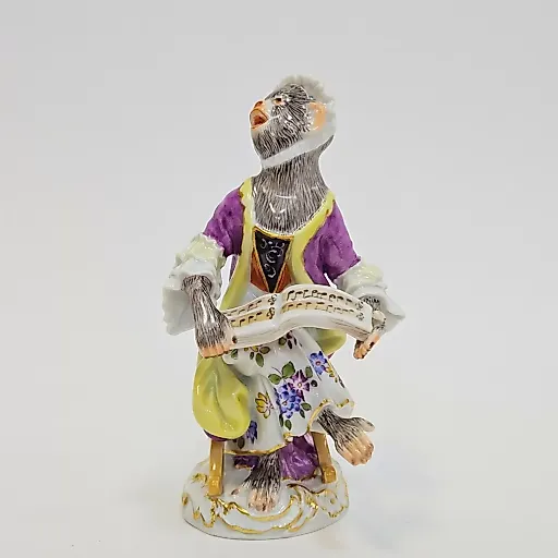 Статуэтка обезьяний оркестр Модель фон Иоганн Иоахим Кендлер - View 2