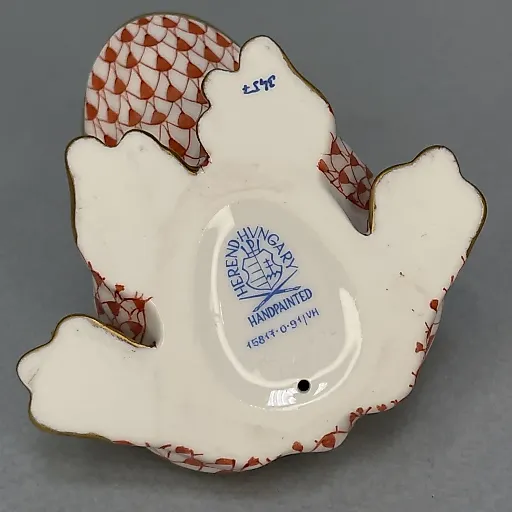 Фигурка Король-лягушка с короной Herend 1960-1970гг Венгрия - View 7