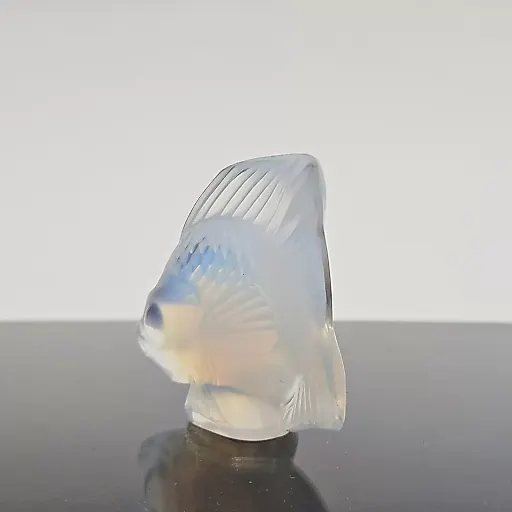 Хрустальная рыбка белого оттенка - View 3