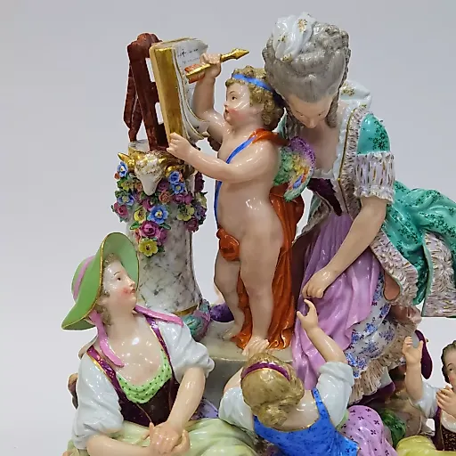 Скульптурная группа Уроки любви 1850 гг - View 6