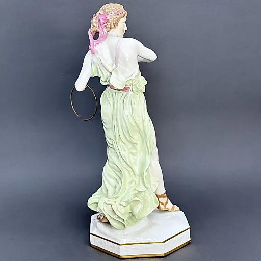 Скульптура HOOP THROWER модель Reinhold Boeltzig Германия 1909 г - View 4