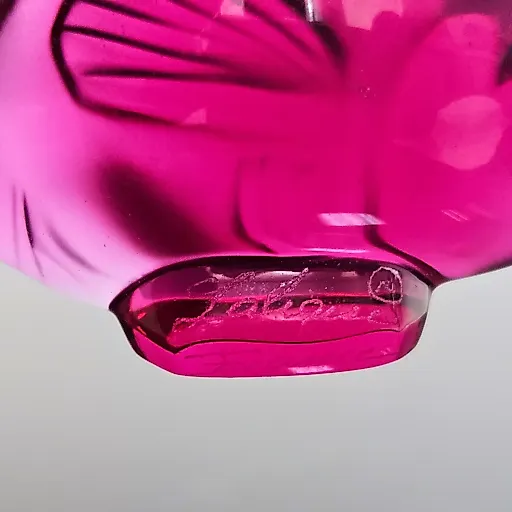 Хрустальная рыбка фиолетового оттенка - View 6