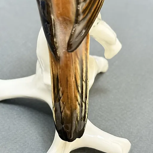 Коллекционная очень редкая фигурка Соловей на ветке Карл Энс 1950 - 1960 годы - View 6