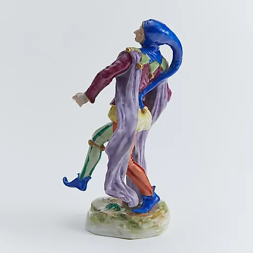 Статуэтка "Шут". Скульптор Густав Оппель. - View 11