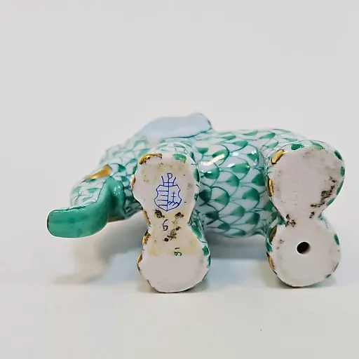 Статуэтка зеленый слоник - View 7