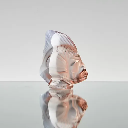 Хрустальная рыбка дымчатого оттенка - View 6